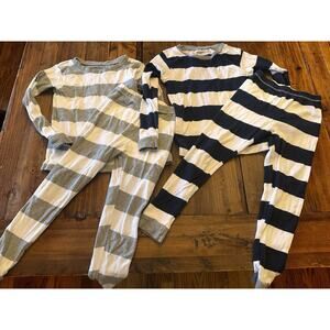 Burt’s Bees Kids Size 5 Pajama Set PJ Lot Of 2 Organic Cotton